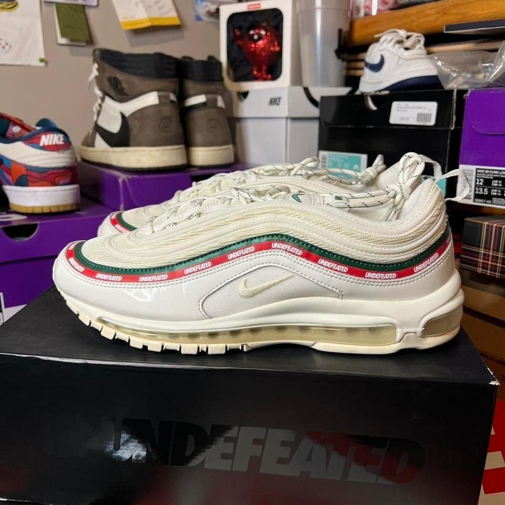 Size 12‎ - Nike Air Max 97 OG x Undefeated Sail 2017